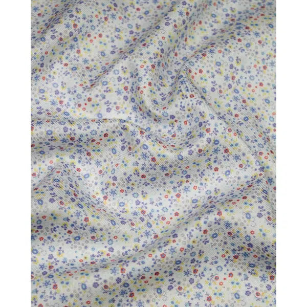 Viscose Twill Fabric - Micro Floral