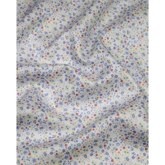 Viscose Twill Fabric - Micro Floral