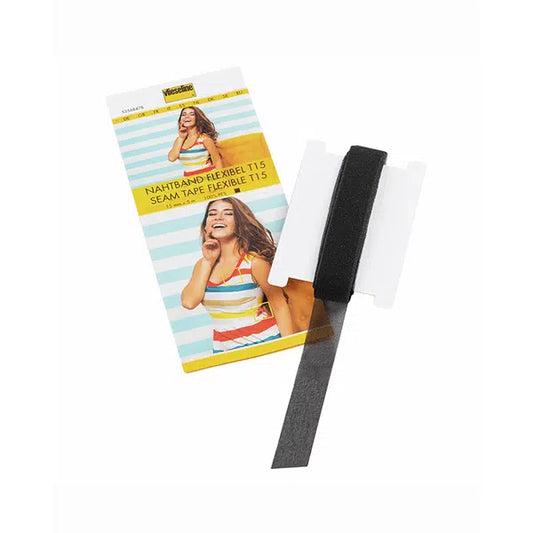 Vlieseline Flexible Seam Tape - Black