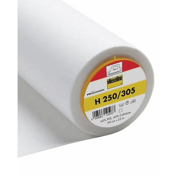 Vlieseline Fusible Interfacing Fabric - Standard Firm - White