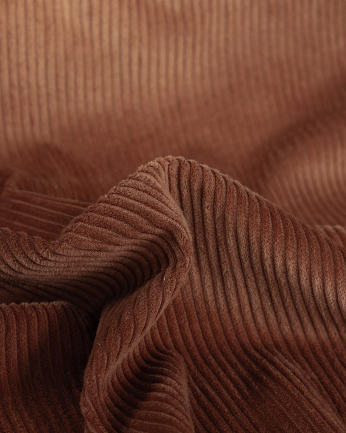 Washed Cotton Jumbo Corduroy - Copper Kettle