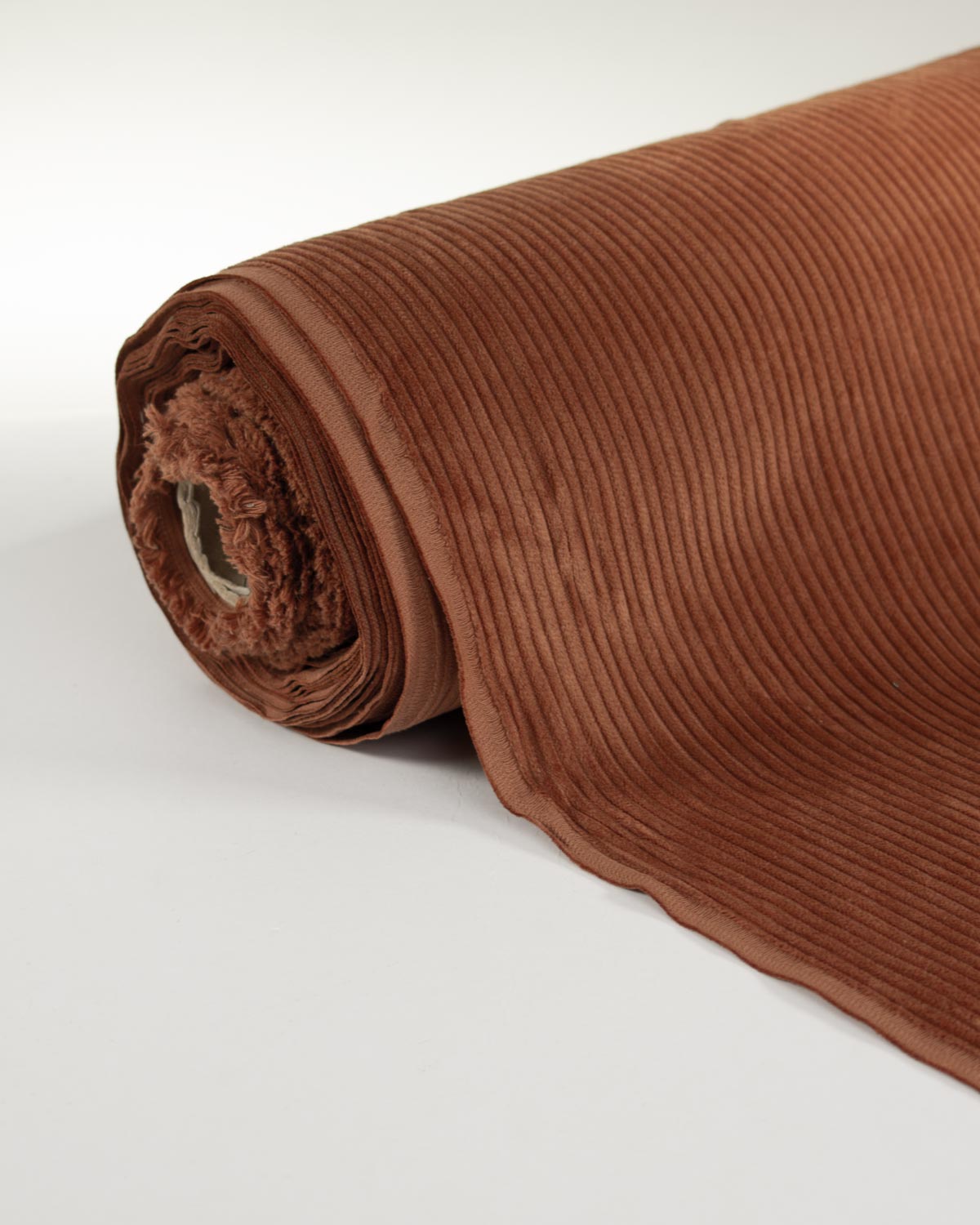 Washed Cotton Jumbo Corduroy - Copper Kettle