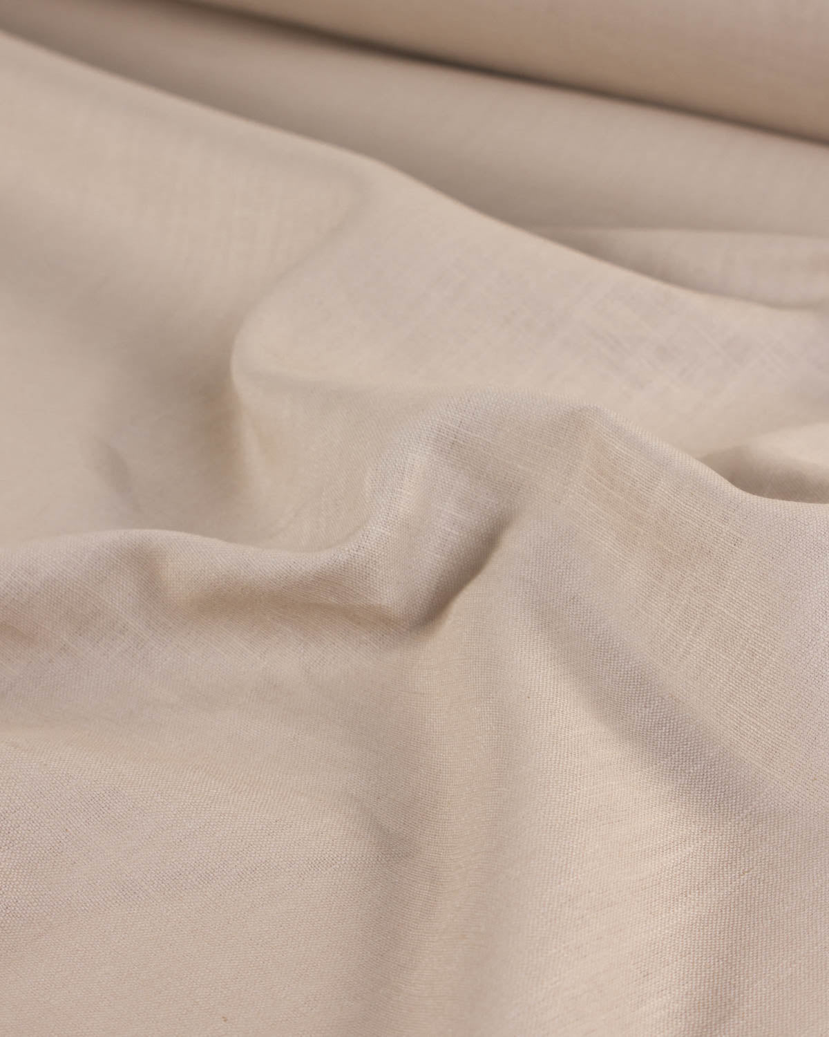 Washed Linen Fabric - Tahini