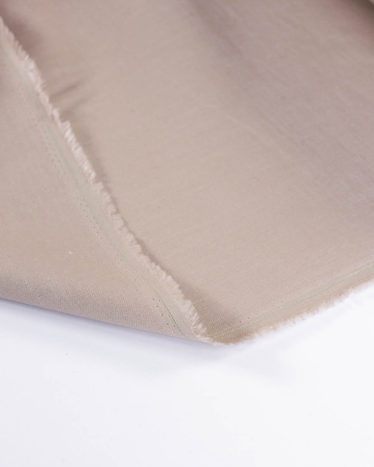 Washed Linen Fabric - Tahini