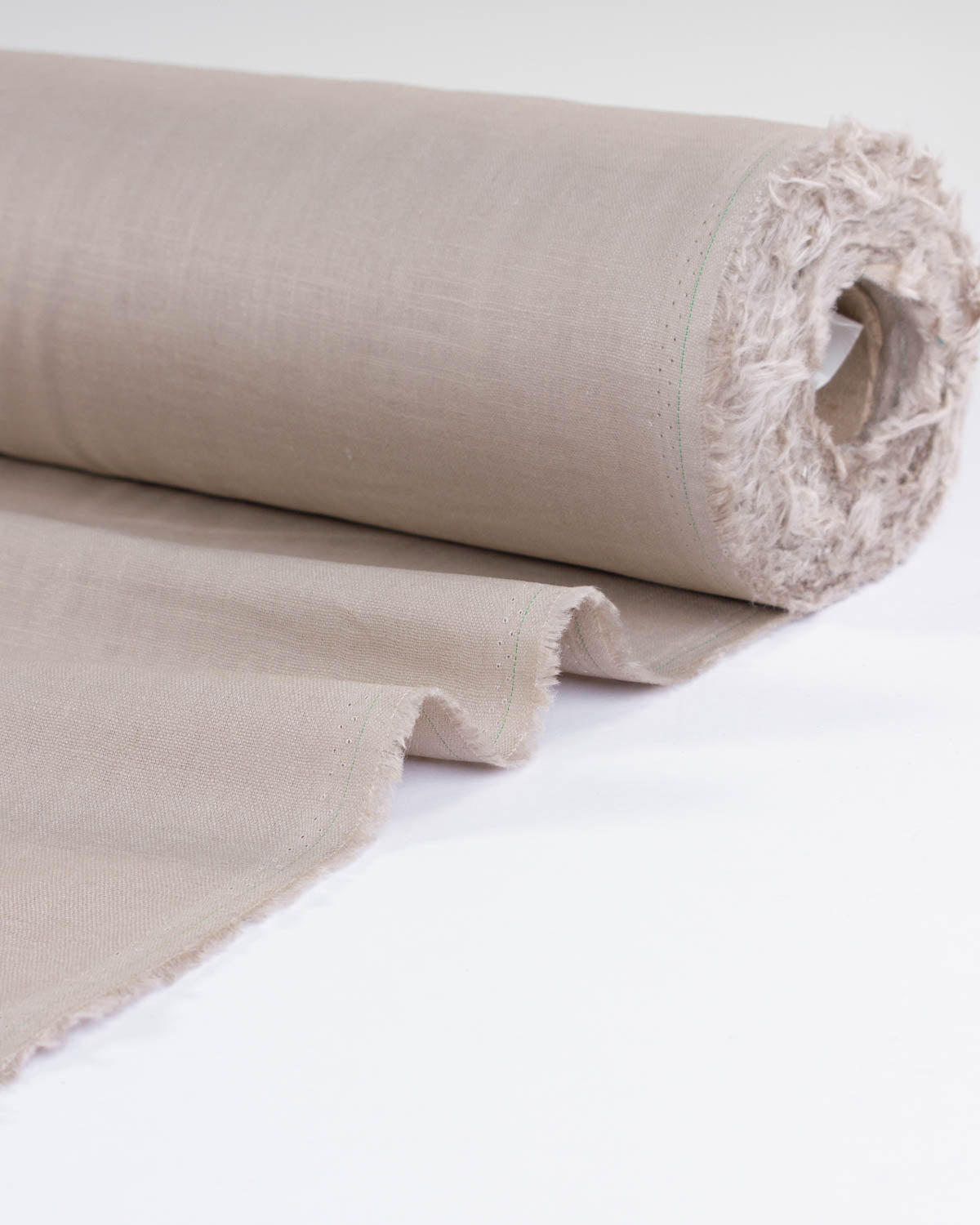 Washed Linen Fabric - Tahini