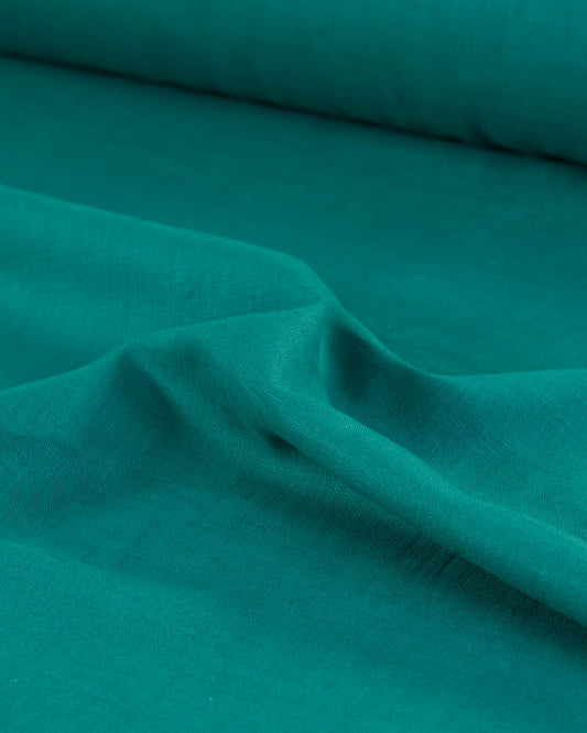 Washed Linen Fabric - Mermaid