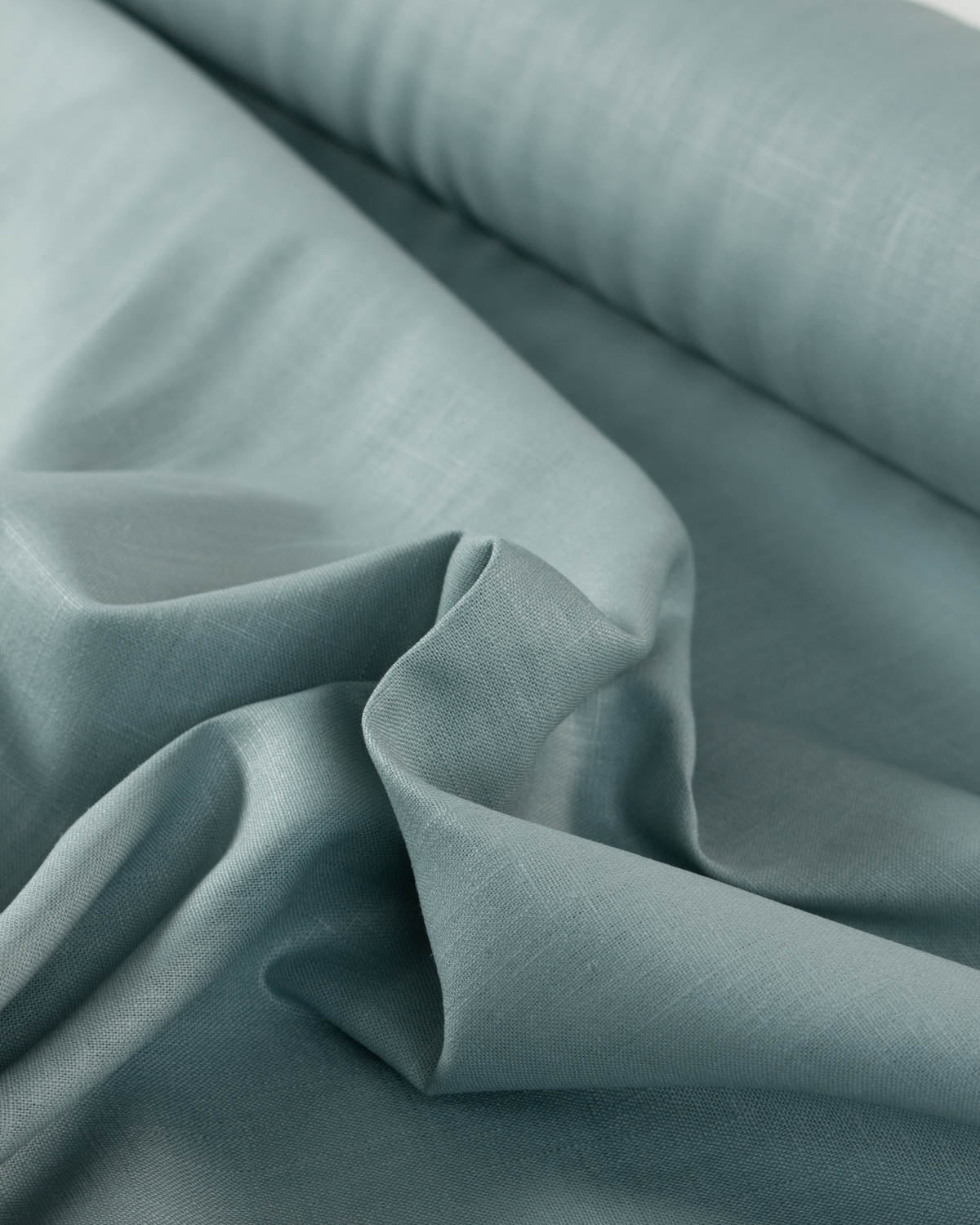 Washed Linen Fabric - Willow
