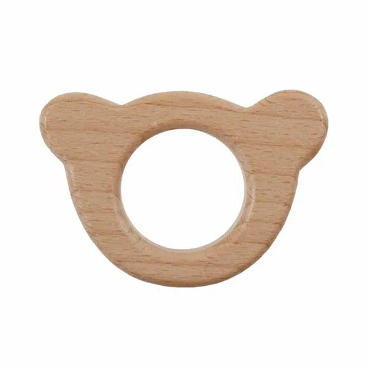 Wooden Craft Ring - Teddy