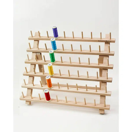 Wooden Thread Organiser - 60 Spools