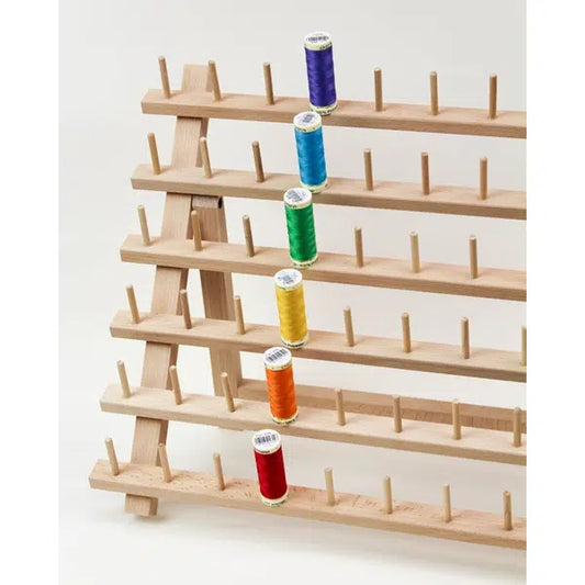 Wooden Thread Organiser - 60 Spools