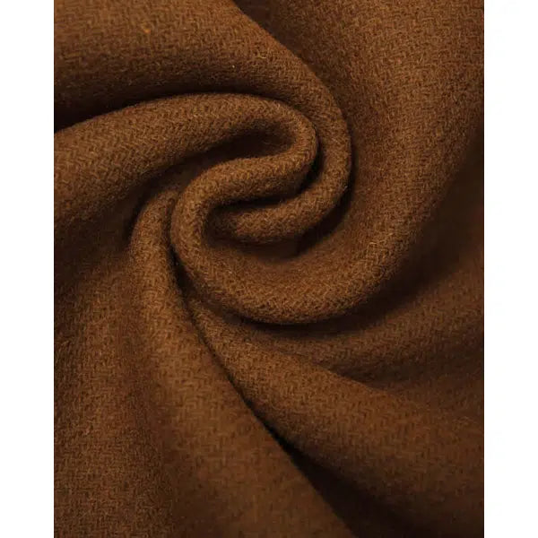 Wool Blend Coating Fabric - Sable