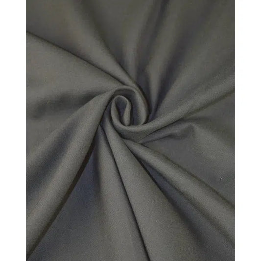 Wool Blend Suiting Fabric - Darkest Green