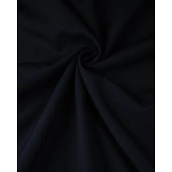 Wool Blend Suiting Fabric - Navy