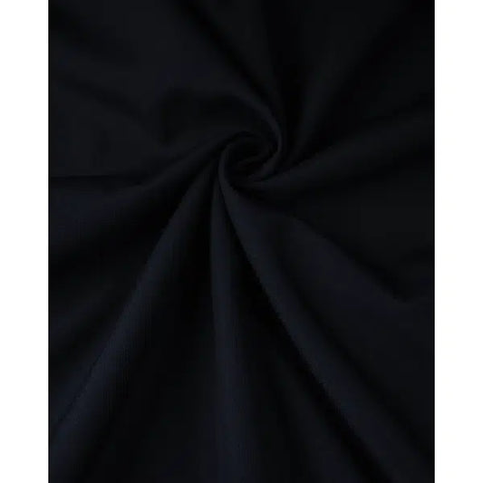 Wool Blend Suiting Fabric - Navy