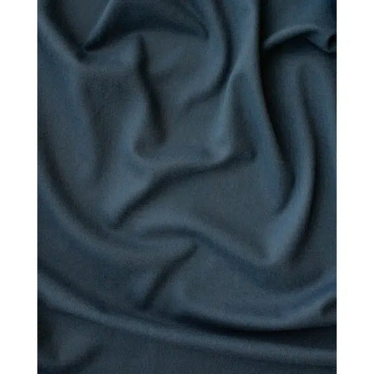 Wool & Cashmere Fabric - Airforce Blue