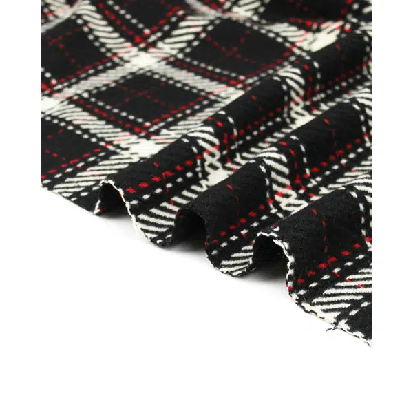 Wool Coating Fabric - Bexley Plaid