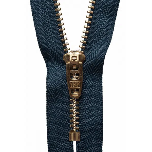 YKK Brass Jeans Zips