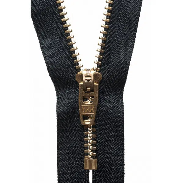 YKK Brass Jeans Zips