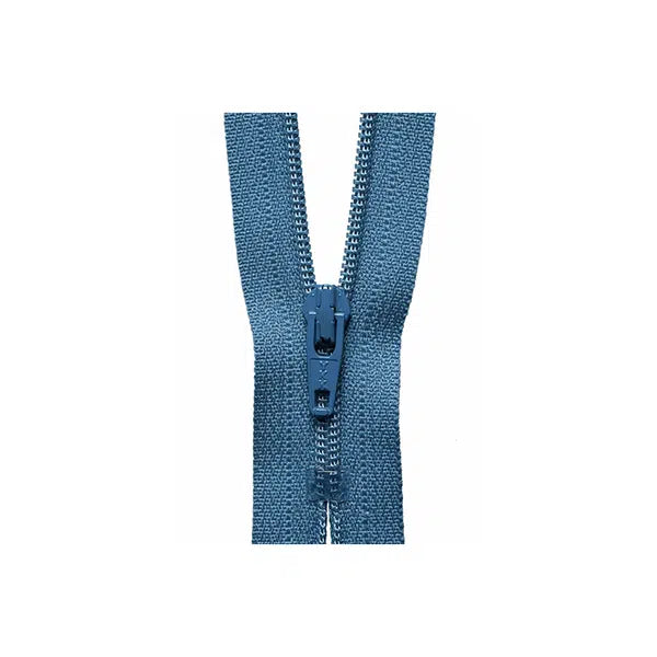 YKK Dress Zip-145 Slate Blue-51cm