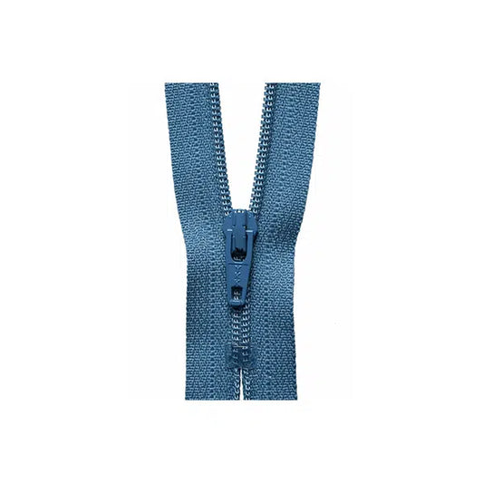 YKK Dress Zip-145 Slate Blue-51cm