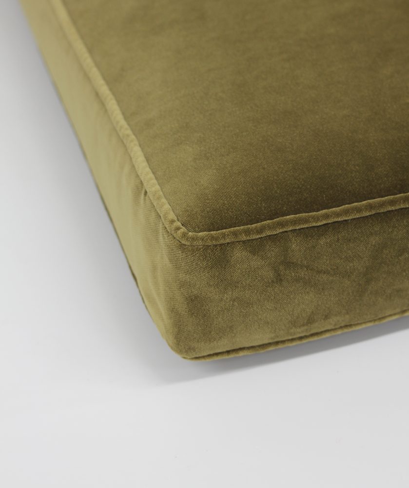 Velvet soft furnishings