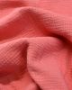 Cotton Double Gauze Fabric - Coral