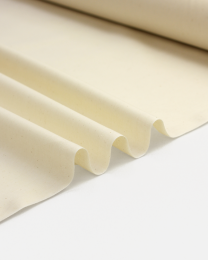 Plain Cotton Poplin Fabric - Natural
