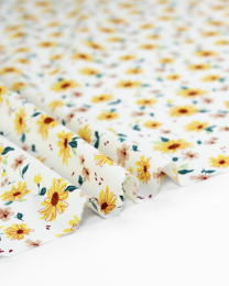 Pure Cotton Lawn Fabric - Sunshine Meadow