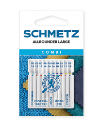 Schmetz Sewing Machine Needles - Allrounder Combi