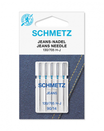 Schmetz Sewing Machine Needles - Jeans/Denim 90/14