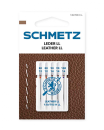 Schmetz Sewing Machine Needles - Assorted Leather