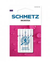 Schmetz Sewing Machine Needles - Microtex 60/8