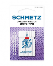 Schmetz Sewing Machine Needles - Stretch Twin 75/11 4mm