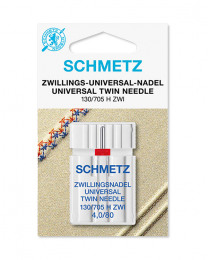 Schmetz Sewing Machine Needles - Twin 80/12 4mm