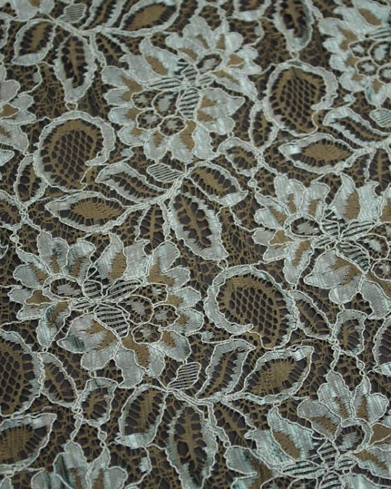 sage green lace fabric